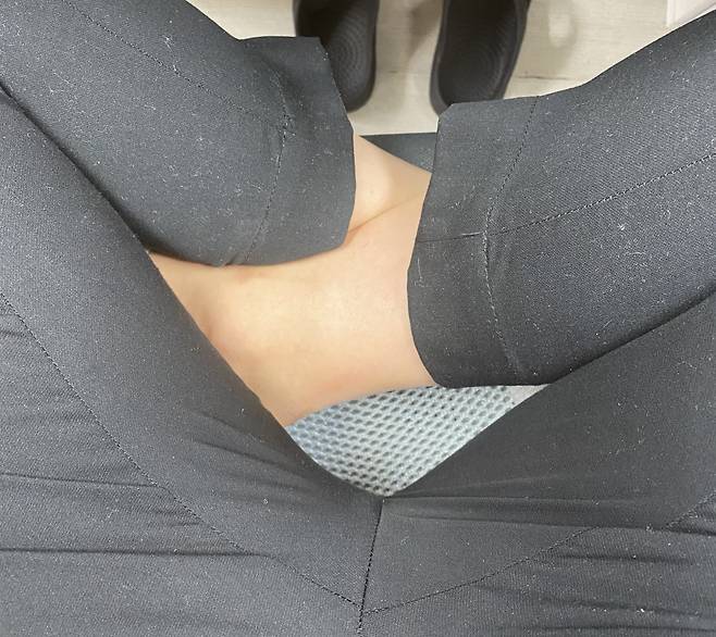 내 바지야, 고생이 많다./사진=남형도 기자