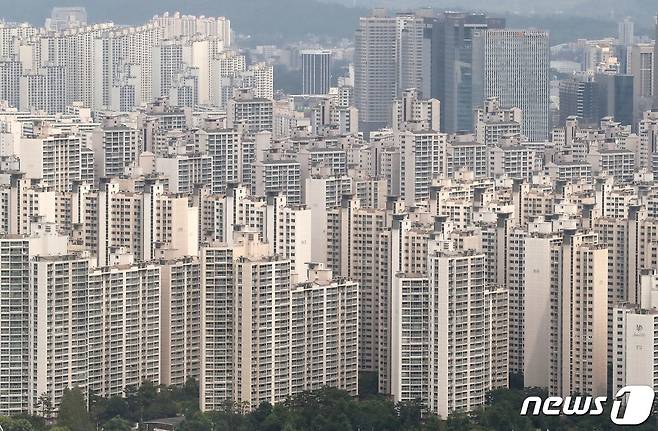 서울 아파트 단지 모습. © News1 임세영 기자