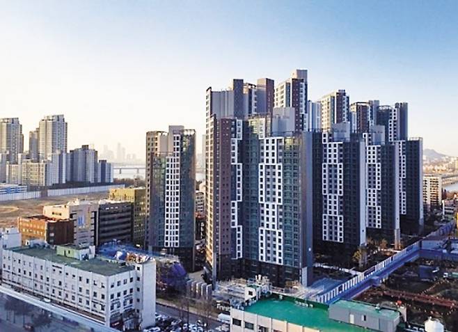 최근 입주를 마무리한 서초구 반포센트럴자이 전경. [헤럴드경제DB]