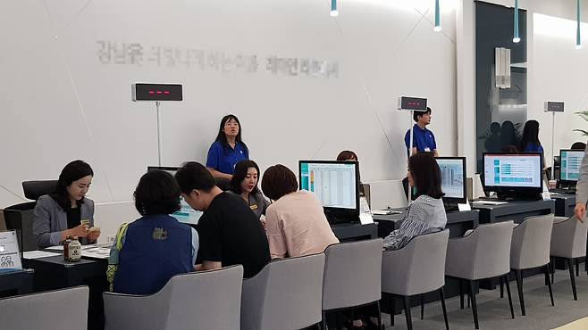 서울의 한 분양 단지 견본주택의 모습 [헤럴드경제DB]