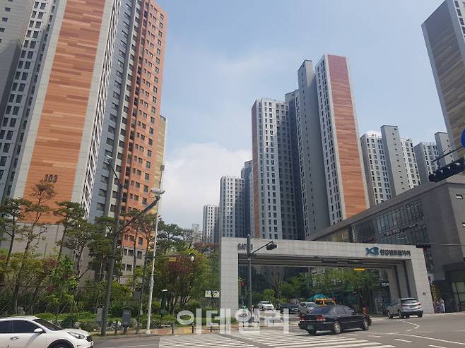김포 한강세트럴자이.(사진=정두리 기자)
