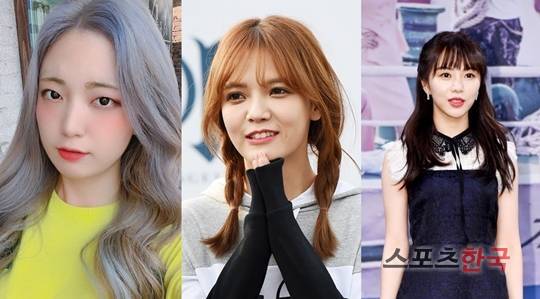 유경, 지민, 권민아 /사진=스포츠한국 DB