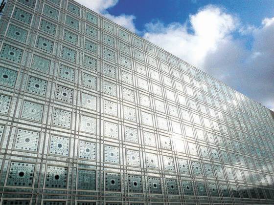 프랑스 파리에 있는 아랍문화원. [사진 각 건축사무소]