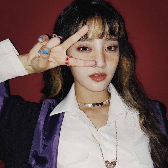 (여자)아이들 인스타그램