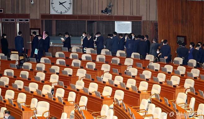 서울 여의도 국회 본회의장/사진= 이기범 기자