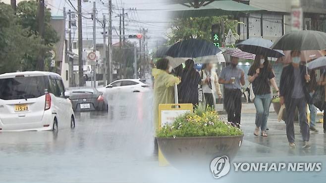 장마(CG) [연합뉴스TV 제공]