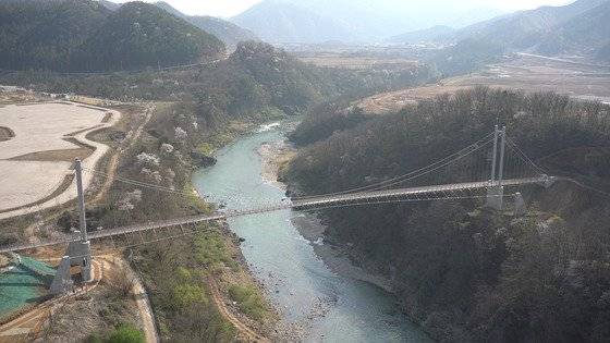 경기도 포천시 ‘한탄강 하늘다리’. [포천시]