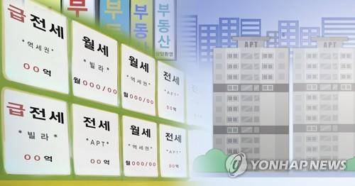 전월세 시장 [연합뉴스 자료사진]