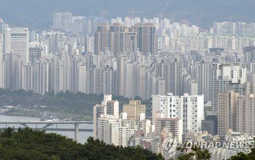 서울 잠실 일대 아파트단지 [연합뉴스 자료사진]