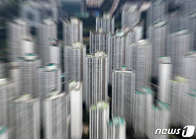 서울 도심 아파트 단지 모습. © News1 이재명 기자