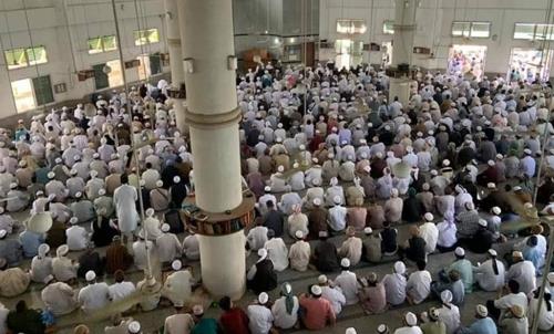 타블리기 자마아트의 이슬람 부흥집회 모습 [페이스북 @Aalamishura]