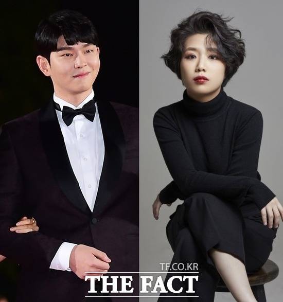 배우 윤균상(왼쪽)이 드라마 '역적'을 통해 인연을 맺은 안예은의 8월 신곡 '능소화' 뮤직비디오에 노개런티로 최근 출연했다./더팩트 DB, 더블엑스엔터 제공