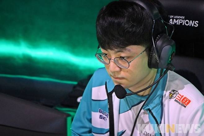 담원 게이밍의 미드라이너 '쇼메이커' 허수. 사진=강한결 기자