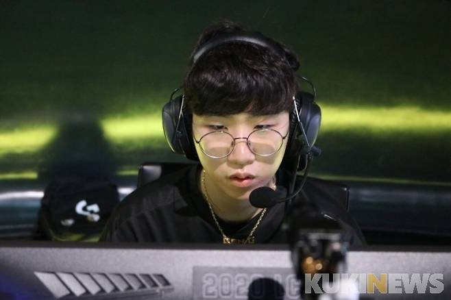 젠지e스포츠의 원거리 딜러 '룰러' 박재혁. 사진=문대찬 기자