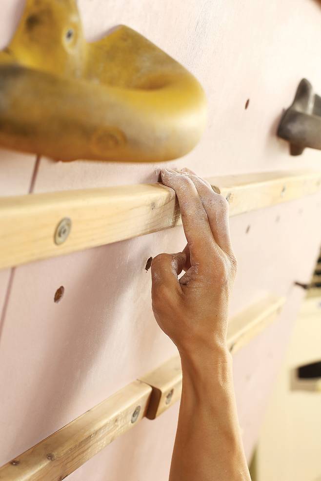 오픈 핸드 그립.