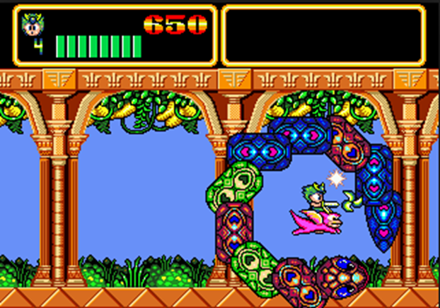 (슈팅게임으로 전환! 새로운 시도를 보여준 ‘원더보이3’)