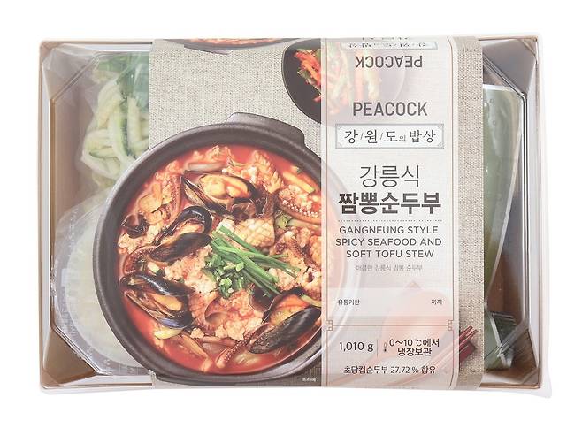 이마트 피코크 강릉식 짬뽕순두부. /사진=이마트