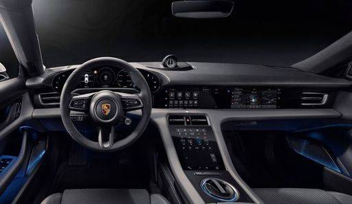 합성섬유 ‘레이스-텍스’가 적용된 포르셰 인테리어. 출처=포르셰(Porsche.com)