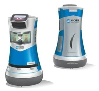 일본 부동산 개발 회사 모리 트러스트가 오피스 빌딩에 도입해 배달에 사용하는 서비스 로봇. [사진=모리 트러스트]