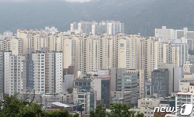 서울 시내의 아파트 단지 모습. © News1 임세영 기자