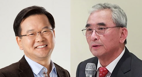 김부겸 전 더불어민주당 의원(왼쪽), 이영훈 전 서울대 교수. /페이스북·이태경 기자