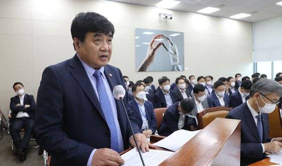 한상혁 방송통신위원회 위원장. 연합뉴스