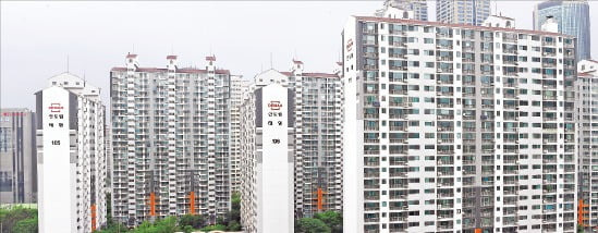 서울 아파트 전경  한경DB