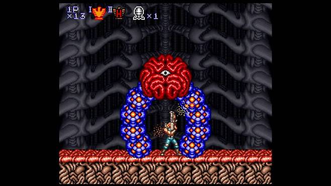 (자매품으로는 콘트라 3의 보스가 있다)