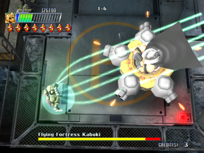 (각 기체 별로 뚜렷한 공격 특징이 존재한다)