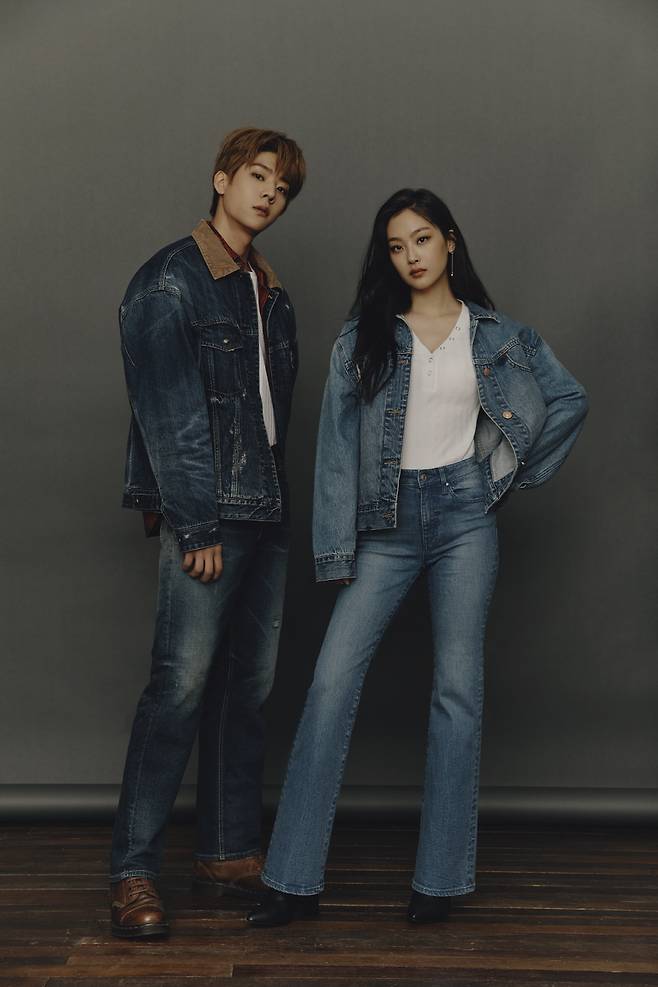 버커루 FW 모델로 발탁된 배우 채종협·최희진.© 뉴스1