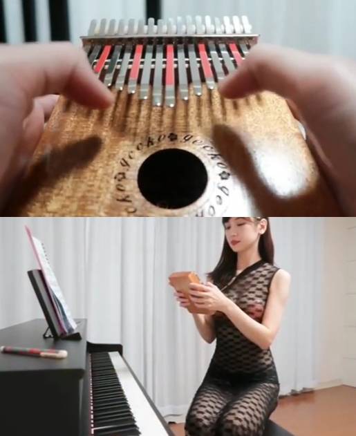 ‘롤코녀’ 임이지(이해인)가 시원한 휴가룩을 공개했다. 사진=임이지 인스타그램