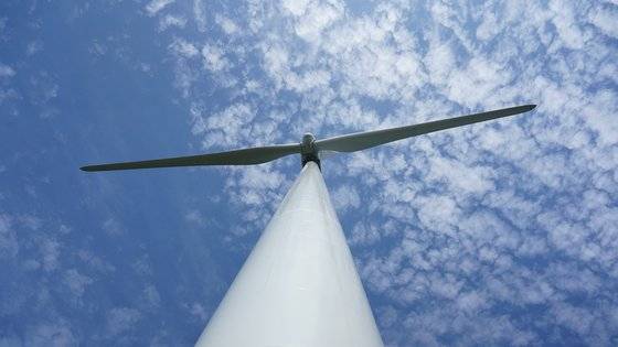 경북 영양 풍력발전단지. 양인성 인턴