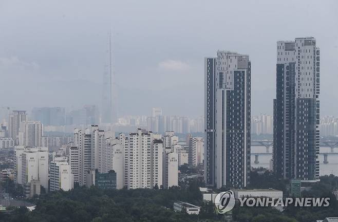 서울 시내 아파트 단지 모습 [연합뉴스 자료사진]