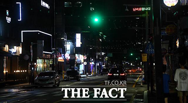 코로나19로 한산해진 거리