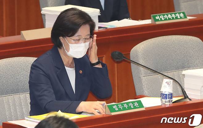 추미애 법무부 장관/뉴스1 © News1 박세연 기자