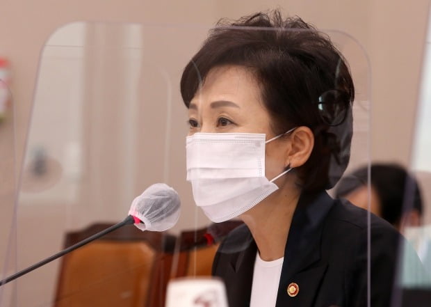 김현미 국토교통부 장관(자료 한경DB)