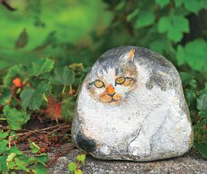 상도문마을 곳곳에는 돌에 그린 동물 그림이 있는데 그걸 찾는 재미가 쏠쏠하다.