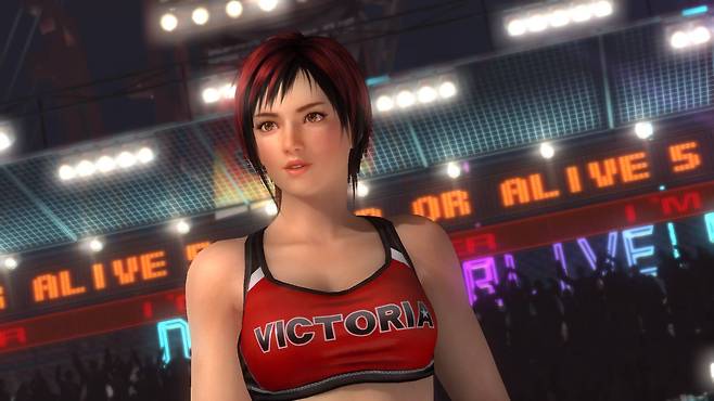 (이제 하드웨어의 발전은 캐릭터의 땀까지 표현하기에 이르렀다)