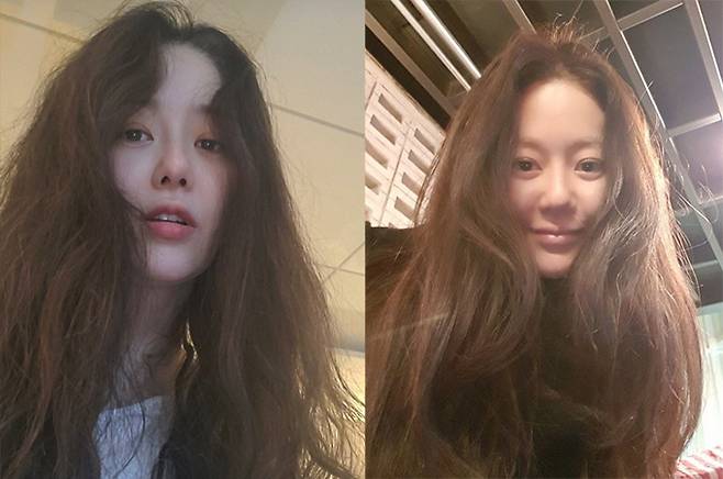 (왼쪽)9월 공개된 배우 고현정 근황 사진 (오른쪽)올해 3월 공개된 고현정 사진 /사진=고현정 네이버팬카페 피누스 공식 인스타그램