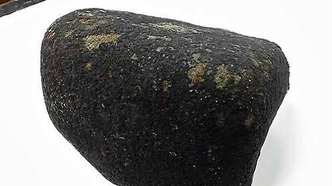 2014년 진주에서 발견되었던 운석