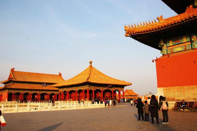 자금성의 외조인 태화전, 중화전, 보화전이 나란하다. ⓒ최종명