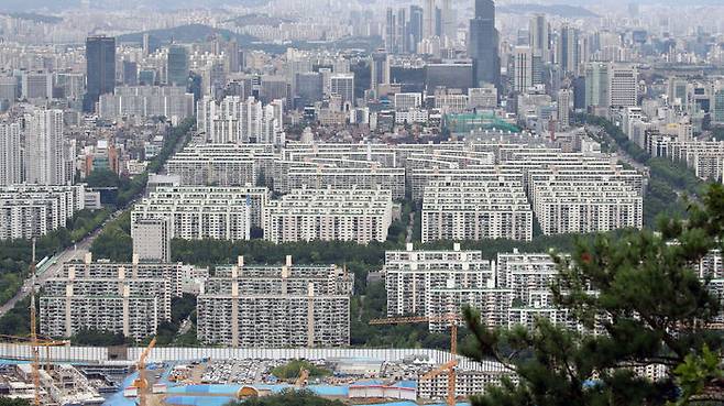 서울 강남구 대치동, 개포동 아파트 일대 (사진=연합뉴스)