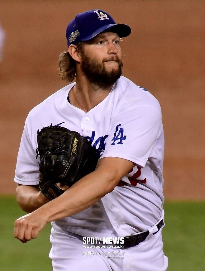 ▲ LA 다저스 클레이튼 커쇼.