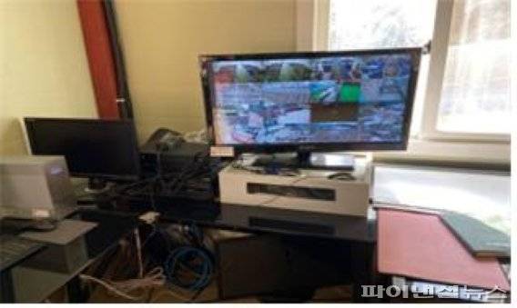 축사 CCTV실. 사진제공=경기북부청