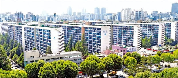 정부는 재건축 조합원이 2년 이상 실거주해야 새 아파트를 받을 수 있게 했다. 사진은 서울 대치동 은마아파트.  /김범준  기자  bjk07@hankyung.com