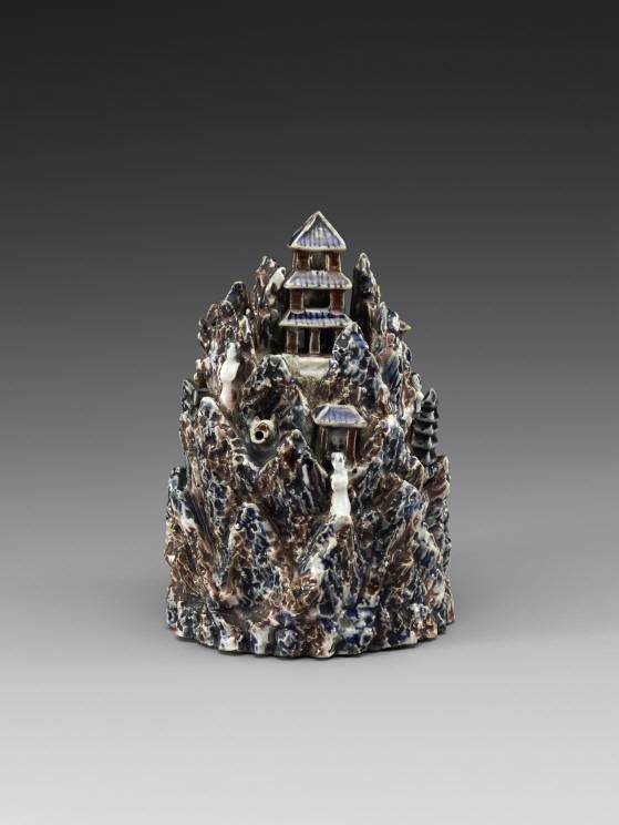 19세기 조선시대의 것으로 추정되는 백자 금강산모양 연적. /사진제공=국립중앙박물관