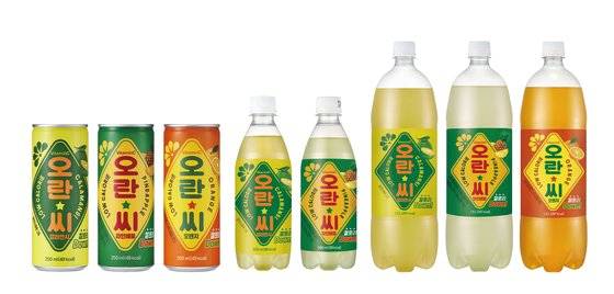 2019년 출시도니 오란씨 뉴트로 스페셜 패키지. 사진 동아오츠카