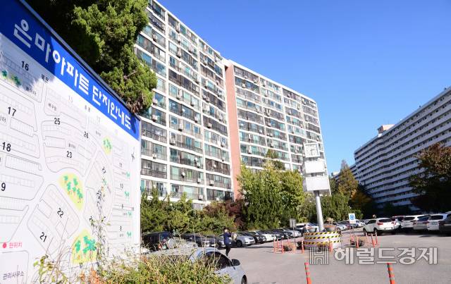 서울의 대표적인 재건축 단지인 강남구 대치동 은마아파트의 모습. [헤럴드경제DB]