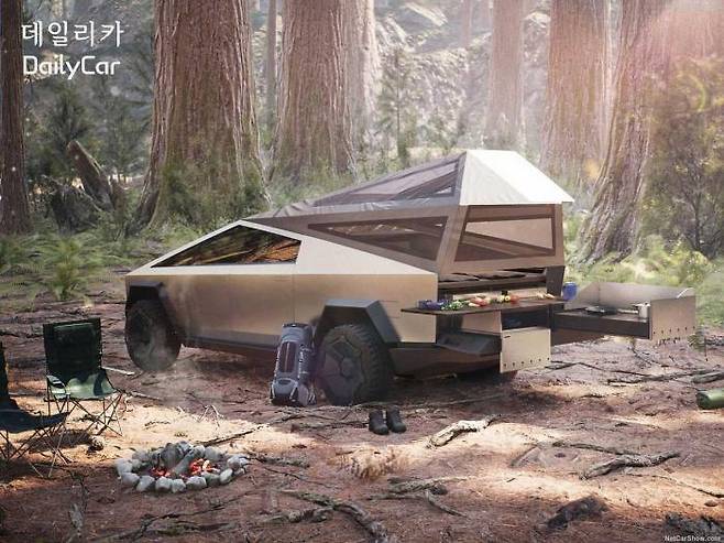 테슬라, 사이버트럭 (캠핑)