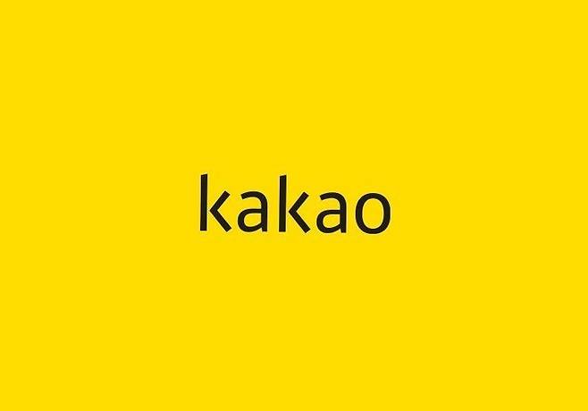 A logo of Kakao